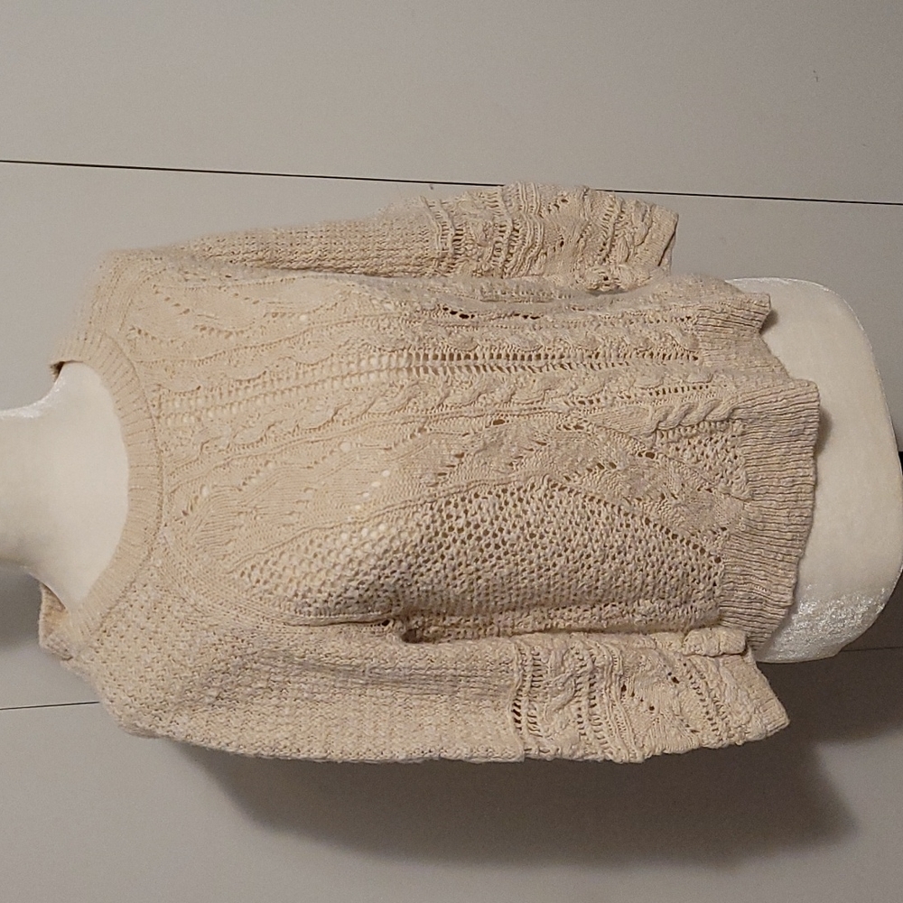 Lucky Brand Cream Sweater